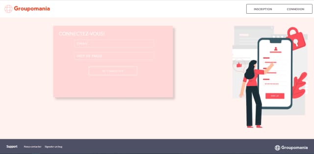 Screenshoot number 0 of Groupomania - Sixth project for OpenClassrooms