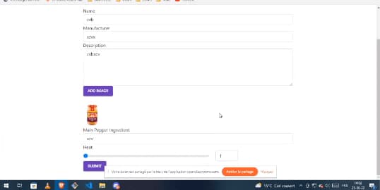 Screenshoot number 3 of PIIIQUANTE - Fifth project for OpenClassrooms