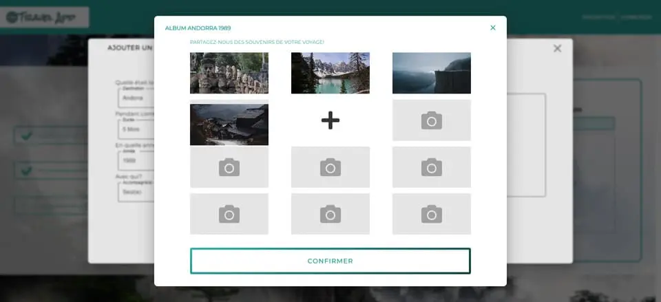 Screenshoot number 0 of Travel App - First project on my own